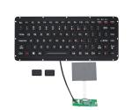 Integrated Silicone Rubber Keyboard With Backlight 2 External Mouse Keys