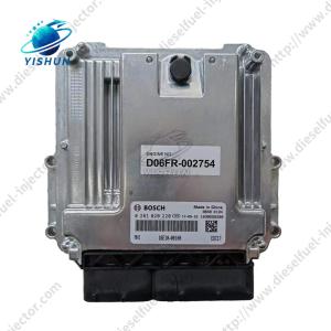 D06fr Car Engine Controller 16e10-00100 D06fr-002754 ECU 0281020220