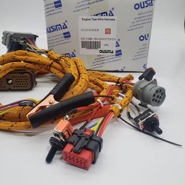Engine Test Wiring Harness For 3126B C6.4 C6.6 C7 C9 C15
