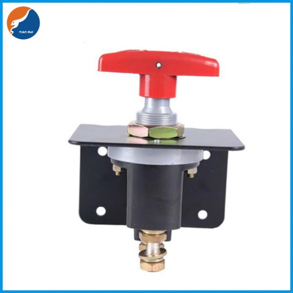 Quality Cut Off 48V 350A ATV Master Battery Disconnect Switch With Metal Cover Plate for sale
