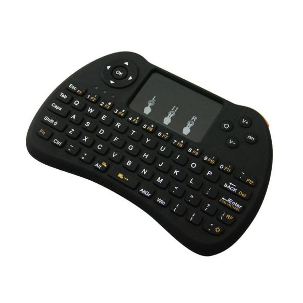 Quality Multi Colorful Backlit Wireless Keyboard With Touchpad Easy Operating for sale