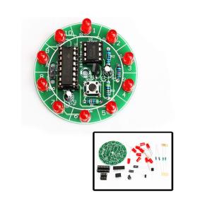 China Diameter 50mm Red LED Turntable Lamp For Computer wholesale
