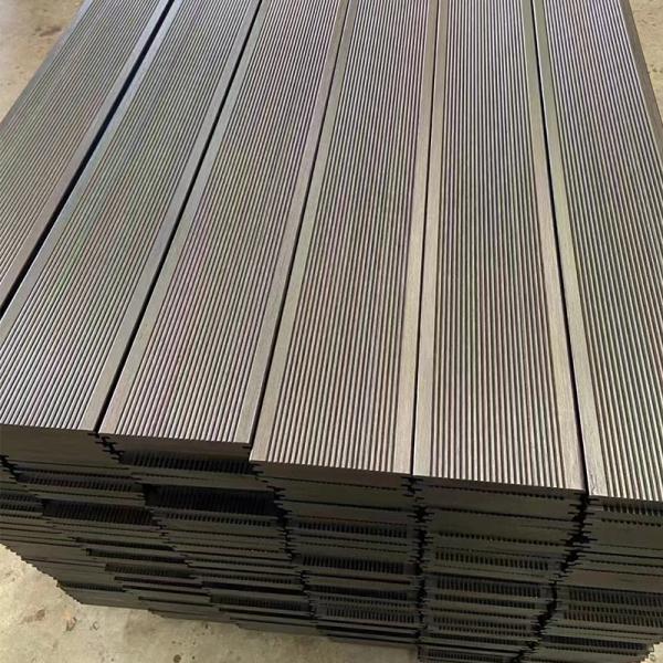 Waterproof Bamboo Decking for Garden Trestles and Corridors 130mm Width Distressed Design