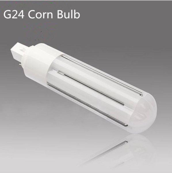 Quality 8W E27/G24 Small LED Corn lamp PL Lamp 170LM/W, work with old magnetic mercury ballast for sale