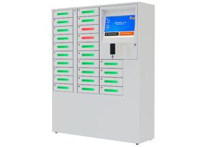 24 Doors Multiple Cell Phone Charging Station , Mobile Phone Charging Kiosk for iPhone 6 / 5 / iPad