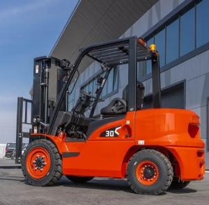 China 3.5 ton diesel forklift with euro 3 euro 5 EPA engine and 550mm or 685mm fork width wholesale