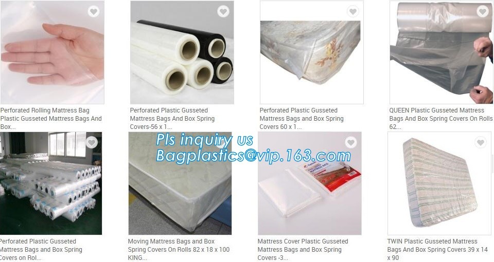 Customized Square Bottom or Side Guesst Plastic Protective Pallet Covers, 4 Mil Dust proof Clear Pallet Covers, BAGPLAST
