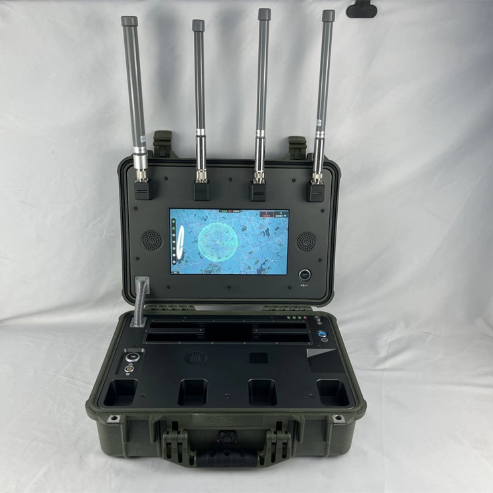 SUV Vehicle Drone Jammer 8KM Detection FPV 3KM Countermeasure Anti Drone Solution