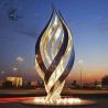 Buy cheap Stainless Steel Abstract Growth Sculpture Lighting Metal Art Mirror Garden Plaza from wholesalers