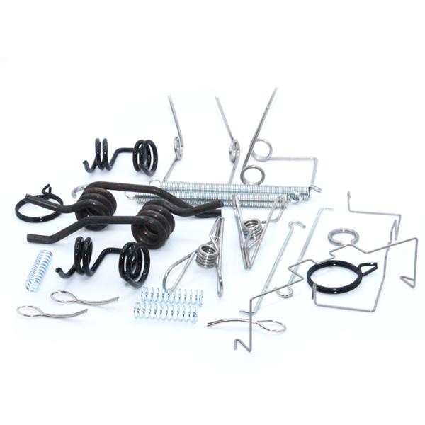 Custom 0.1 To 12Mm Small Stainless Steel Flat Coil Lock Torsion Springs in Spiral Style