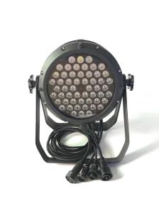 RGBW 3 In 1 54 * 3 Watt LED Par Light With 15 Degree Angle  / LED Bar Disco