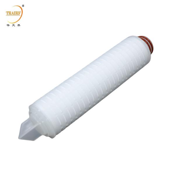 Quality Multilayer Absolute PP Pleated Filter Element 10 Inch for Compressed Air for sale