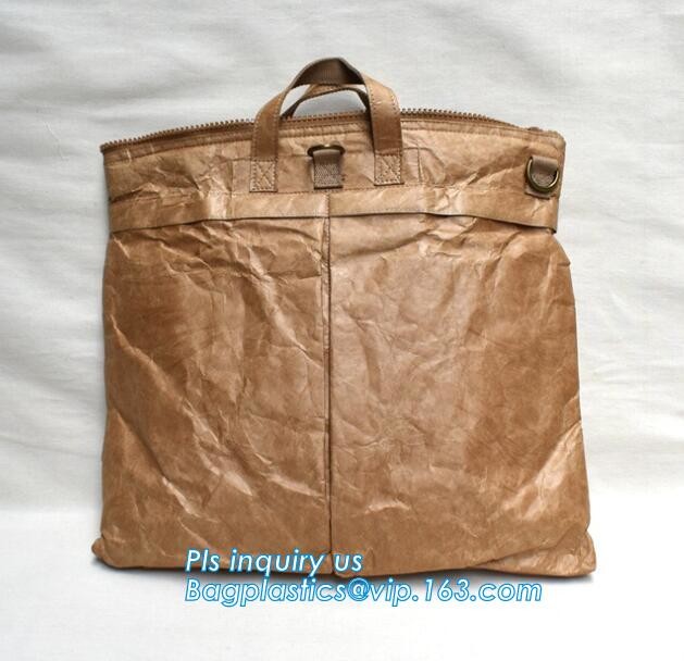 promotional tyvek reusable shopping bag recyclable black durable travel tote bag,breathable dopont Tyvek paper shopping