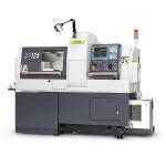 CNC SWISS TYPE AUTOMATIC LATHE SM125 HORIZONTAL 2 SPINDLE 5 AXIS CE