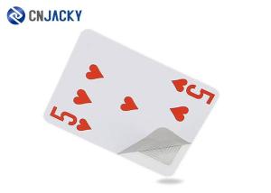 China 915mhz Customized Design RFID Smart Card RFID Playing Card / Poker Card For Games wholesale