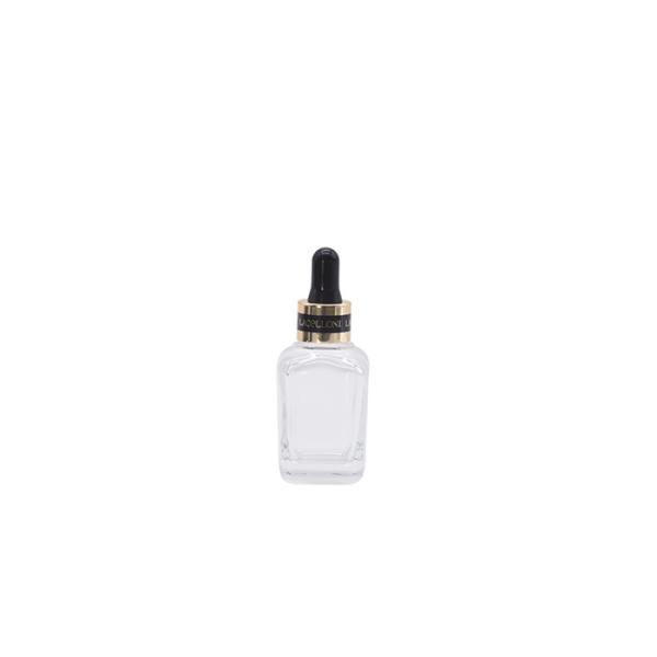 Quality Square glass dropper bottles bottle with 15ml 30ml pump for sale