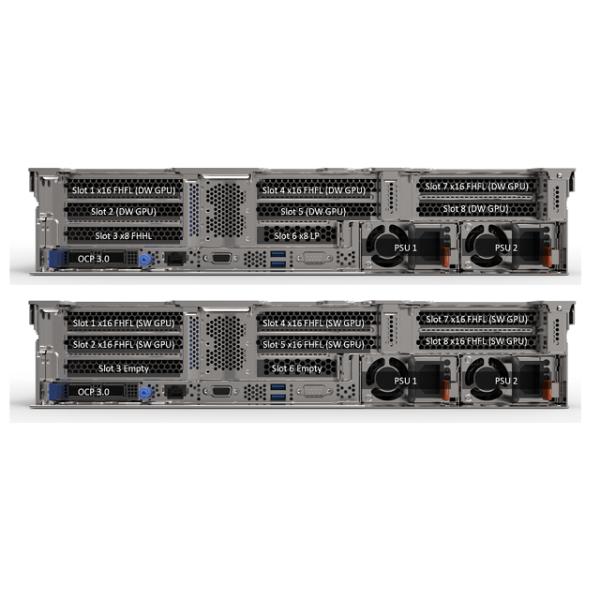 cheap Lenovo ThinkSystem SR655 AMD EPYC 7002 2u Rack Server a server