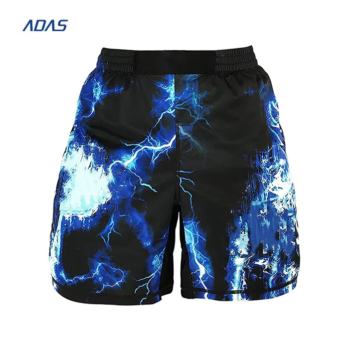 220gram Sublimated Subli Shorts Sportswear Custom Unisex For Youth Fight Wrestling