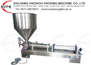China 100-1000 Ml Single Head Bottle Filler , Semi Automatic Oil Filling Machine wholesale