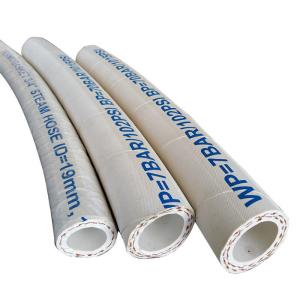 Epdm Reinforced Rubber Hot Water Hose / Flexible Steam Hose Pipe Heat Resistant