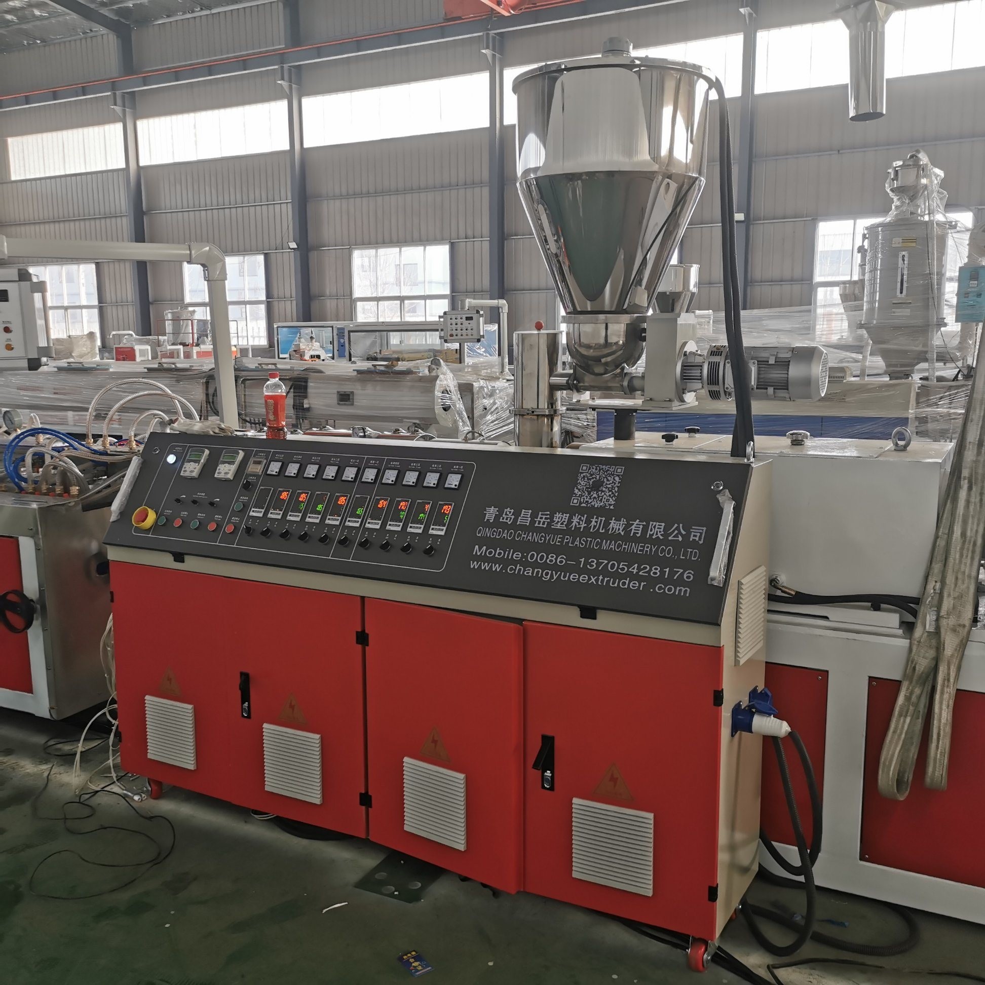 WPC profile production line/ WPC floor making machine