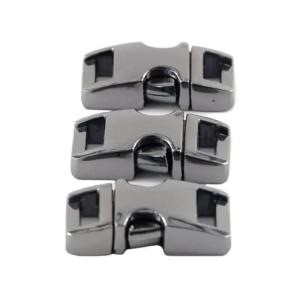 China Customized Request 10mm Zinc Alloy Paracord Bracelet Buckle with 0.018kg Gross Weight wholesale