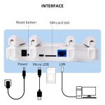 Rj11 Port 4G Load Balancing Router 300Mbps Wifi CPE Lte FDD TDD Modem For Buses