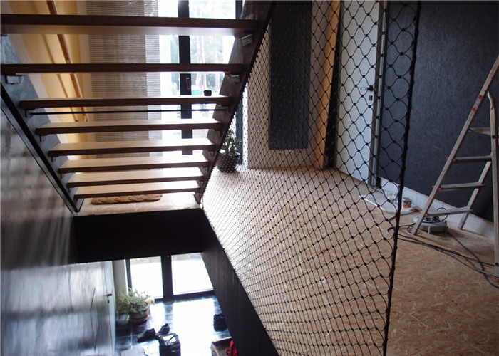 316 Stainless Steel Balustrade Wire Mesh 1.5mm 60x60mm Customized Size