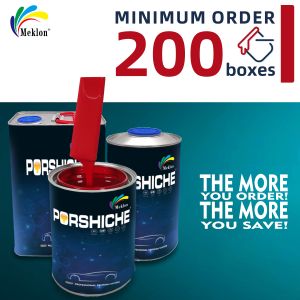 Meklon Fast-Dry Red Automotive Paint - High Gloss UV Resistant