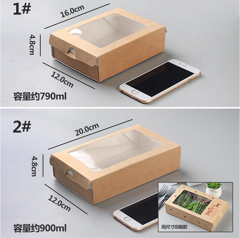 kraft paper sandwich box with window ,triangle sandwich box for packaging,Cardboard Box With Clear Window Burger Sandwic