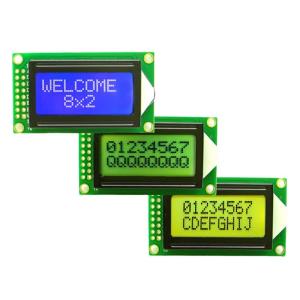 China COB Positive Character Lcd Module Fstn Stn 0802 Character Lcd Display wholesale
