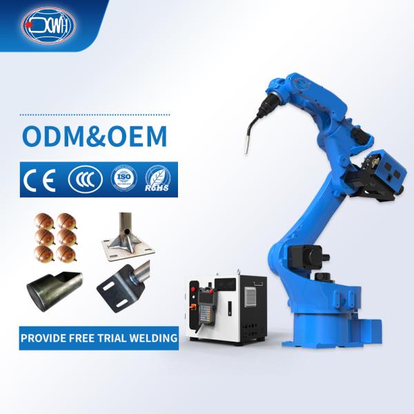 Quality Industrial Laser Cutting Tig Welding 6 Axis Robots Robotic Arm Industrial Robot for sale