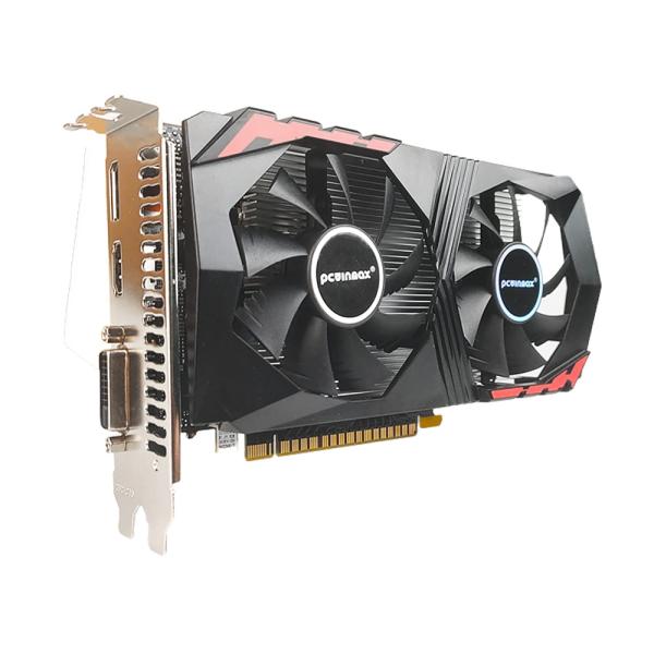 PCWINMAX GeForce GTX 1050 Ti Graphics Card 4GB DDR5 128 Bit Dual Fans 650MHz