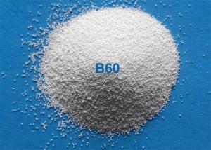 B60 125-250 μM Ceramic Bead Blasting Media Zirconia Sand For Surface Finish In Stainless Steel
