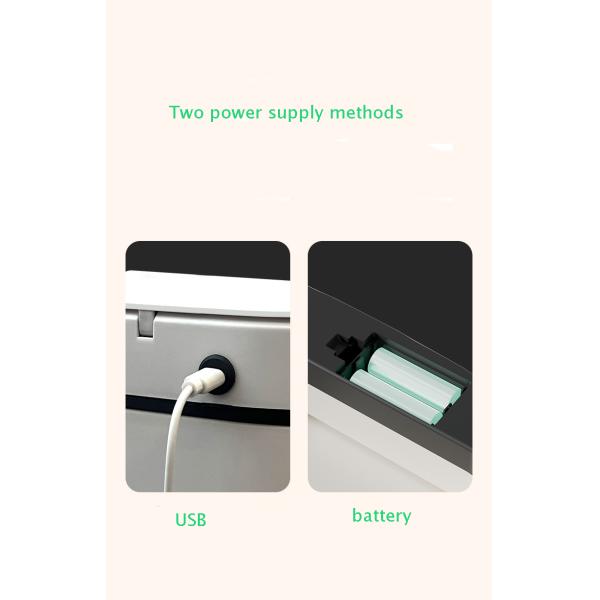 14L Slim Smart Sensor Trash Can Electric Automatic Plastic Garbage Bin Office Kitchen Home Rubbish Dustbin