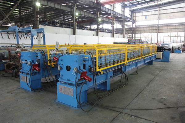 Quality Square Downspout Roll Forming Machine Single Chain Drive 406mm Width for sale