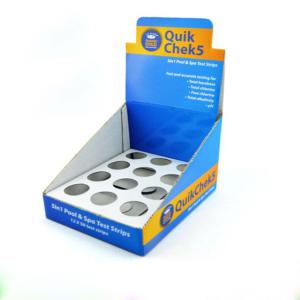 China DIY Light Corrugated Display Boxes Eco Friendly Custom Cardboard Display Boxes on sale