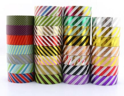 foil washi tape holographic foil washi tape,Gold Laser Decorative Reflective Customized Washi Tape,Decorative Adhesive T