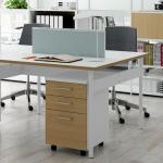 Four-Person Working Position with Movable Auxiliary customization Cabinet