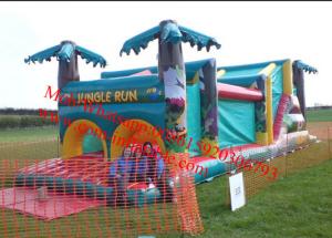 China Jump city inflatables Inflatable Obstacle Courses wholesale