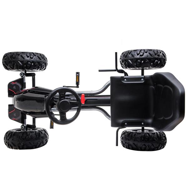 2022 Plastic Ride On Pedal Go-Kart Car for Kids Carton Size 118*69*37.5 Suitable