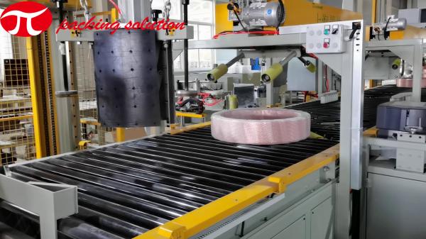 Quality OD 1500mm Copper Coil Wrapping Machine With Automatic Shifting Station Customized for sale