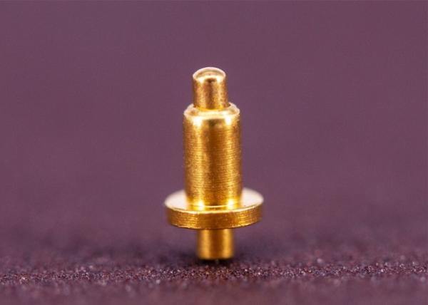 Quality Gold Palted Spring Loaded Connector , Spring Loaded Pogo Pin Connector ROHS for sale