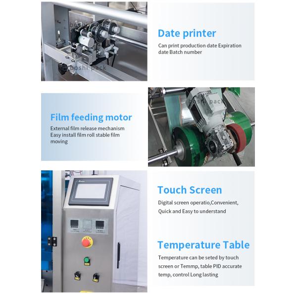 Automatic Volumetric Cup Vertical Form Fill Seal Packing Machine