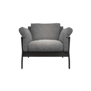 Confortable leisure chairs by Cotton linen fabric upholstered with Ash wood frame for apartment used