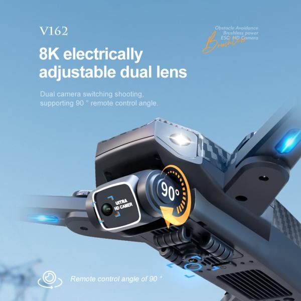 ZAi V162 Best Drones for Beginners Aerial Photography UAV Foldable RC