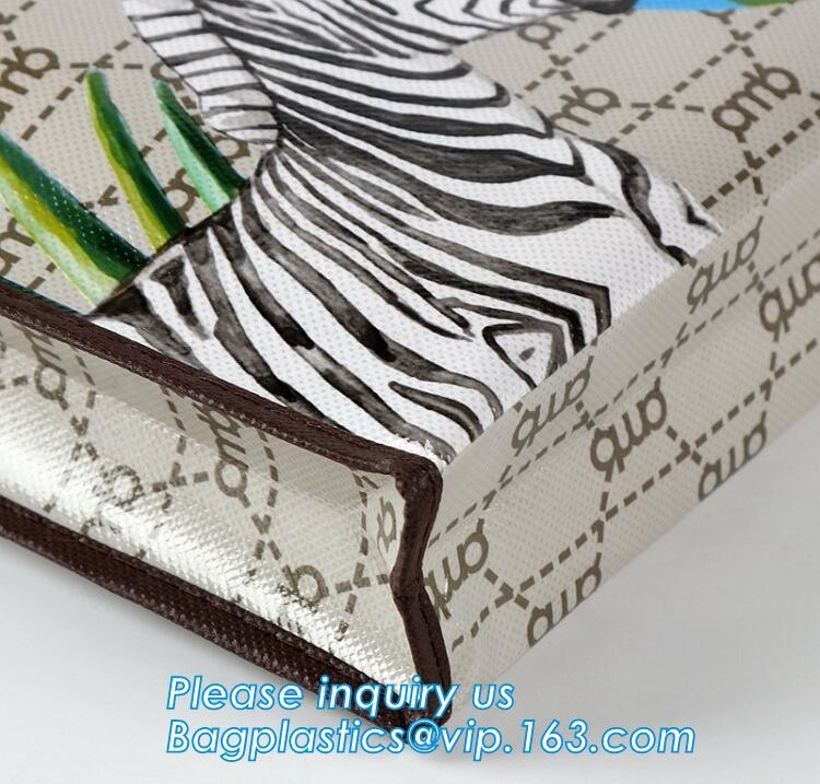 custom pp laminated non woven bags china pp woven bag hot sale in alibaba china, customized logo ready-made non woven ba