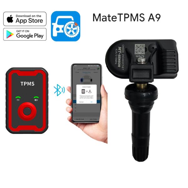 433Mhz 315Mhz Programmable Tire Pressure Monitoring System Sensor Two Frequency OEM