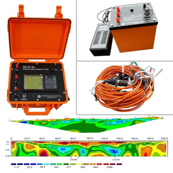 Quality WDJD-4 Multi Function 2/3D Resistivity IP Meter Electrical Resistivity Imaging ERI for Underground Water Detector for sale