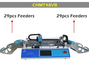 China Dual side Feeder CHMT48VB Desktop Pick and Place Machine , surface mounting machine wholesale